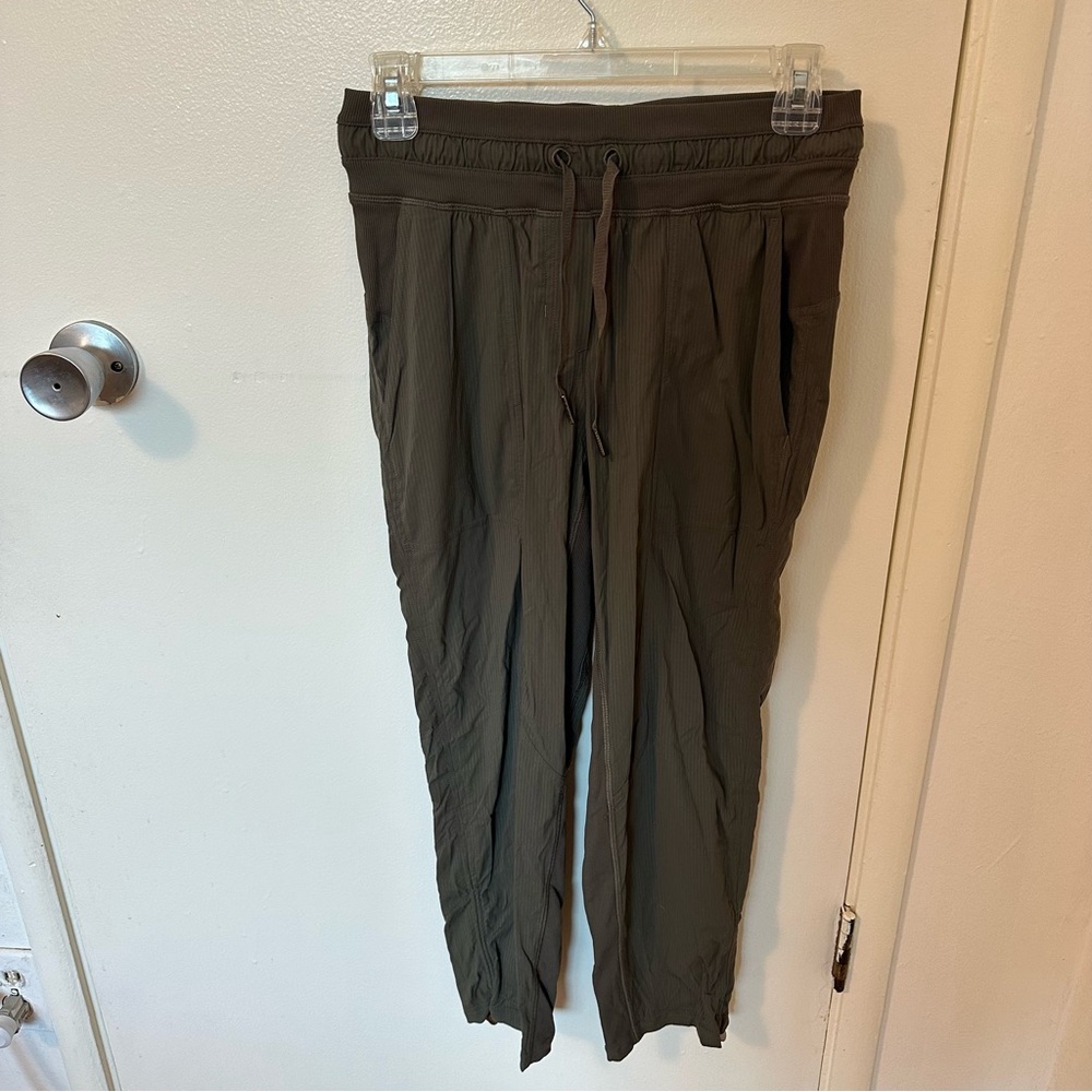 Lululemon Olive Green Dance Studio Crop Pant